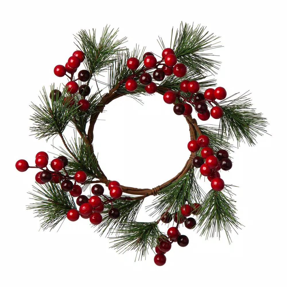 Glitzhome 19.29 In. H Wooden/Metal Led Pillar Lantern With 3 Changeable Candle Rings Spring/Fall/Christmas 7 Glitzhome 19.29 In. H Wooden/Metal Led Pillar Lantern With 3 Changeable Candle Rings Spring/Fall/Christmas - Image 7