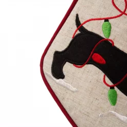 Glitzhome 21 In. Fabric Christmas Stocking – Dachshund 14 Glitzhome 21 In. Fabric Christmas Stocking – Dachshund -Indoor-Christmas-Decorations Sales unnamed file 1049