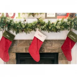 Village Lighting Company Garland And Stocking Mantle Hanger (3-Pack) -Indoor-Christmas-Decorations Sales unnamed file 1152