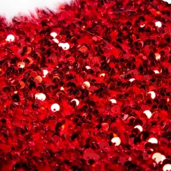 Glitzhome 21 In. H Red Sequin Christmas Stocking -Indoor-Christmas-Decorations Sales unnamed file 1223