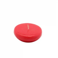 Zest Candle 2.25 In. Ruby Red Floating Candles (Box Of 24)