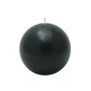 Zest Candle 4 In. Black Ball Candles (2-Box)