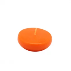 Zest Candle 2.25 In. Orange Floating Candles (Box Of 24)