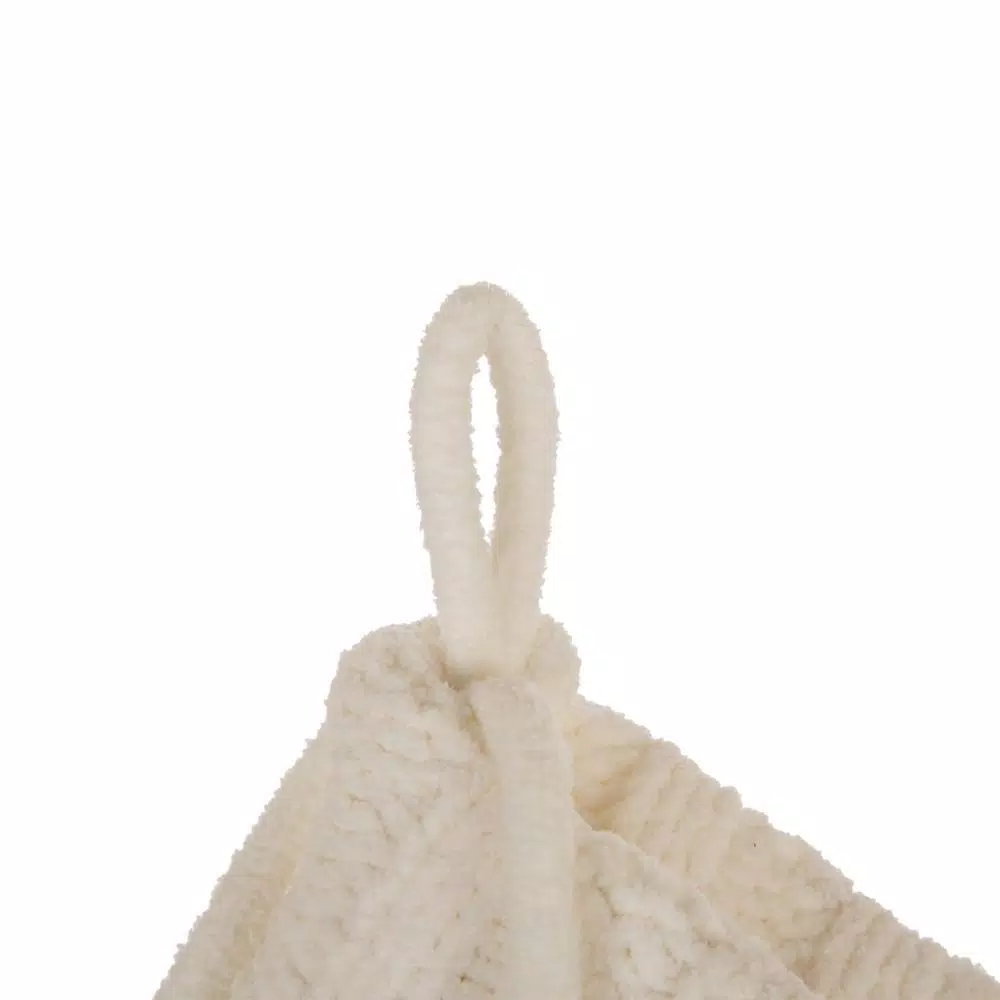 Glitzhome 22 In. Knitted Acrylic White Christmas Decoration Stocking (Set Of 2) 5 Glitzhome 22 In. Knitted Acrylic White Christmas Decoration Stocking (Set Of 2) - Image 5