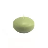 Zest Candle 1.75 In. Sage Green Floating Candles (Box Of 24)