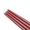 Zest Candle 12 In. Burgundy Taper Candles (12-Set)