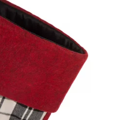 Glitzhome 20 In. Black And White Cotton/Spandex Plaid Fabric Cotton Christmas Stocking Decoration (2-Pack) 10 Glitzhome 20 In. Black And White Cotton/Spandex Plaid Fabric Cotton Christmas Stocking Decoration (2-Pack) -Indoor-Christmas-Decorations Sales unnamed file 290