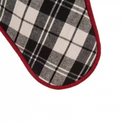 Glitzhome 20 In. Black And White Cotton/Spandex Plaid Fabric Cotton Christmas Stocking Decoration (2-Pack) 12 Glitzhome 20 In. Black And White Cotton/Spandex Plaid Fabric Cotton Christmas Stocking Decoration (2-Pack) -Indoor-Christmas-Decorations Sales unnamed file 292