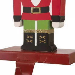 Glitzhome Wooden/Metal Nutcracker Stocking Holder (Set Of 2) -Indoor-Christmas-Decorations Sales unnamed file 422