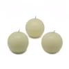 Zest Candle 2 In. Ivory Ball Candles (12-Box)