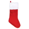 Amscan 32 In. Plush Christmas Jumbo Stockings (2-Pack)