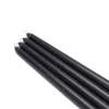 Zest Candle 12 In. Black Taper Candles (12-Set)