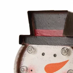 Glitzhome Marquee LED Snowman Head Stocking Holder -Indoor-Christmas-Decorations Sales unnamed file 537