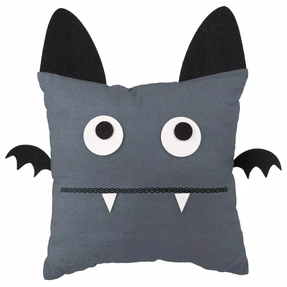 Amscan 15 In. Gray Halloween Bat Pillow (3-Pack) 1 Amscan 15 In. Gray Halloween Bat Pillow (3-Pack)