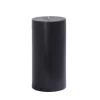 Zest Candle 3 In. X 6 In. Black Pillar Candles Bulk (12-Case)