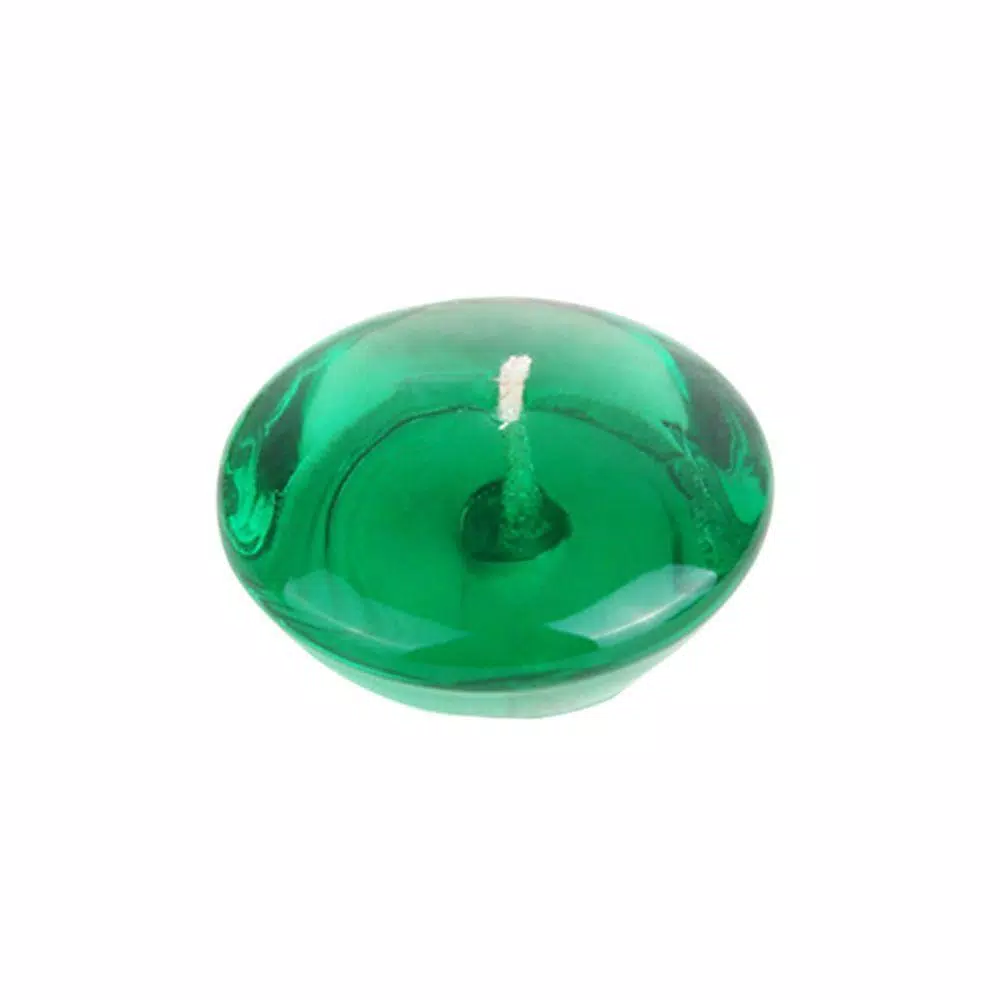 Zest Candle 3 In. Clear Hunter Green Gel Floating Candles (6-Box) 1 Zest Candle 3 In. Clear Hunter Green Gel Floating Candles (6-Box)