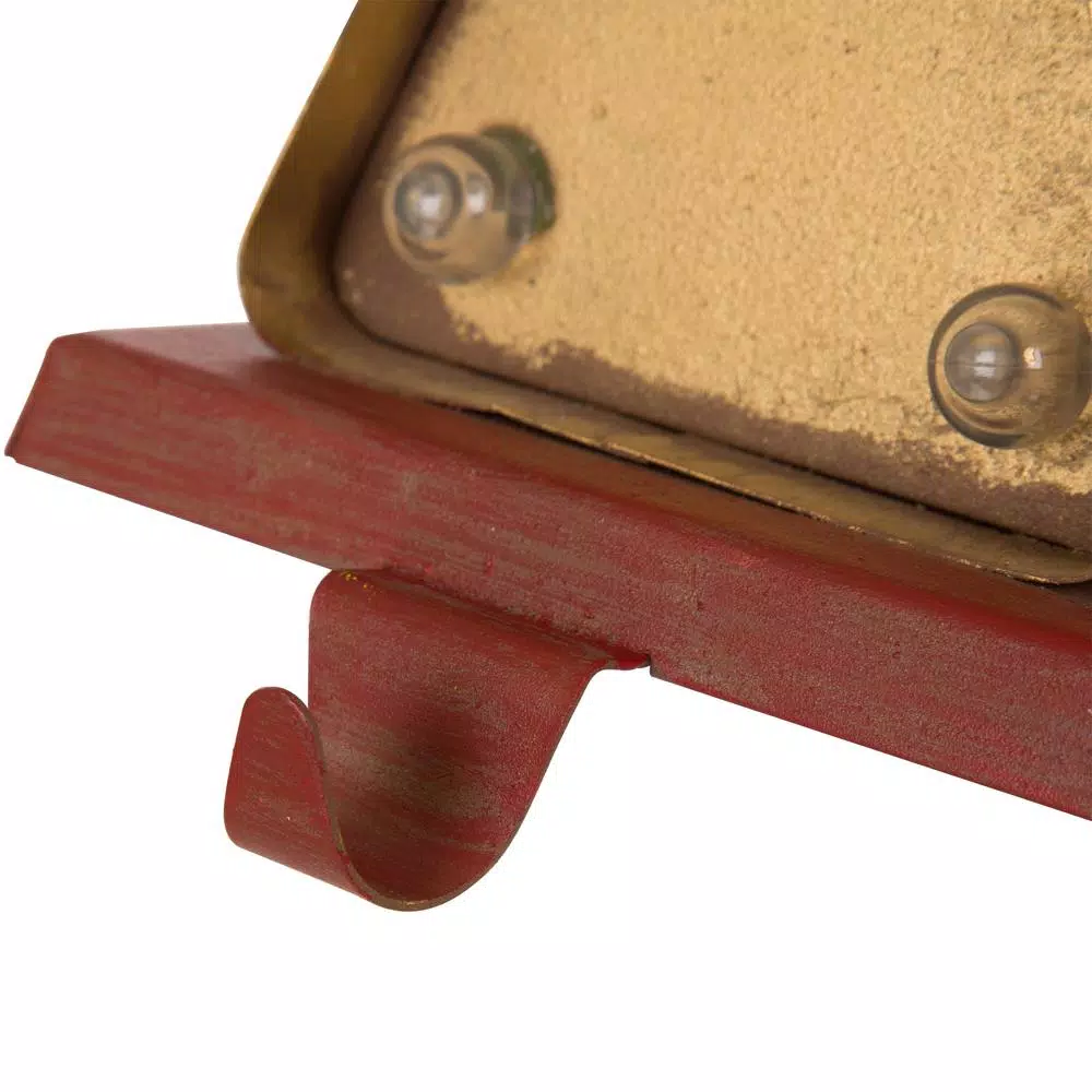 Glitzhome 4.92 In. L X 3.54 In. W X 7.48 In. H Marquee LED Angel And Tree Stocking Holder Set Of 2 7 Glitzhome 4.92 In. L X 3.54 In. W X 7.48 In. H Marquee LED Angel And Tree Stocking Holder Set Of 2 - Image 7