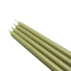 Zest Candle 12 In. Sage Green Taper Candles (12-Set)