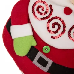 Glitzhome 21 In. L 3D Felt Christmas Stocking – Santa -Indoor-Christmas-Decorations Sales unnamed file 721