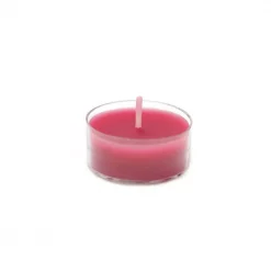 Zest Candle 1.5 In. Red Tealight Candles (50-Pack)