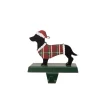 Glitzhome 5.92 In. H Wooden/Metal Dachhound Stocking Holder