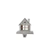 Glitzhome 6.00 In. H Galvanized House Stocking Holder