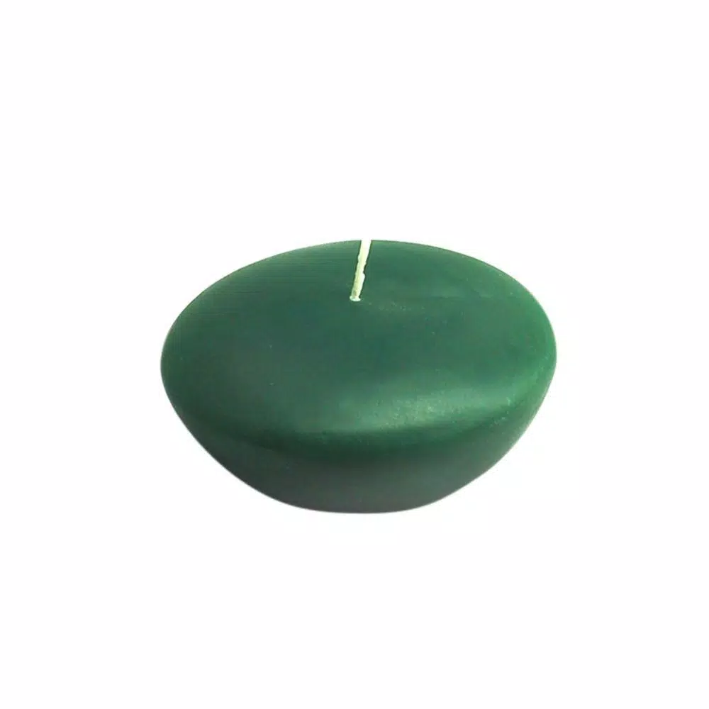 Zest Candle 3 In. Hunter Green Floating Candles (12-Box) 1 Zest Candle 3 In. Hunter Green Floating Candles (12-Box)