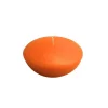 Zest Candle 3 In. Orange Floating Candles (Box Of 12)