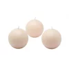 Zest Candle 2 In. Ivory Ball Candles (Box Of 12)