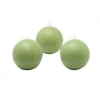 Zest Candle 2 In. Sage Green Ball Candles (12-Box)