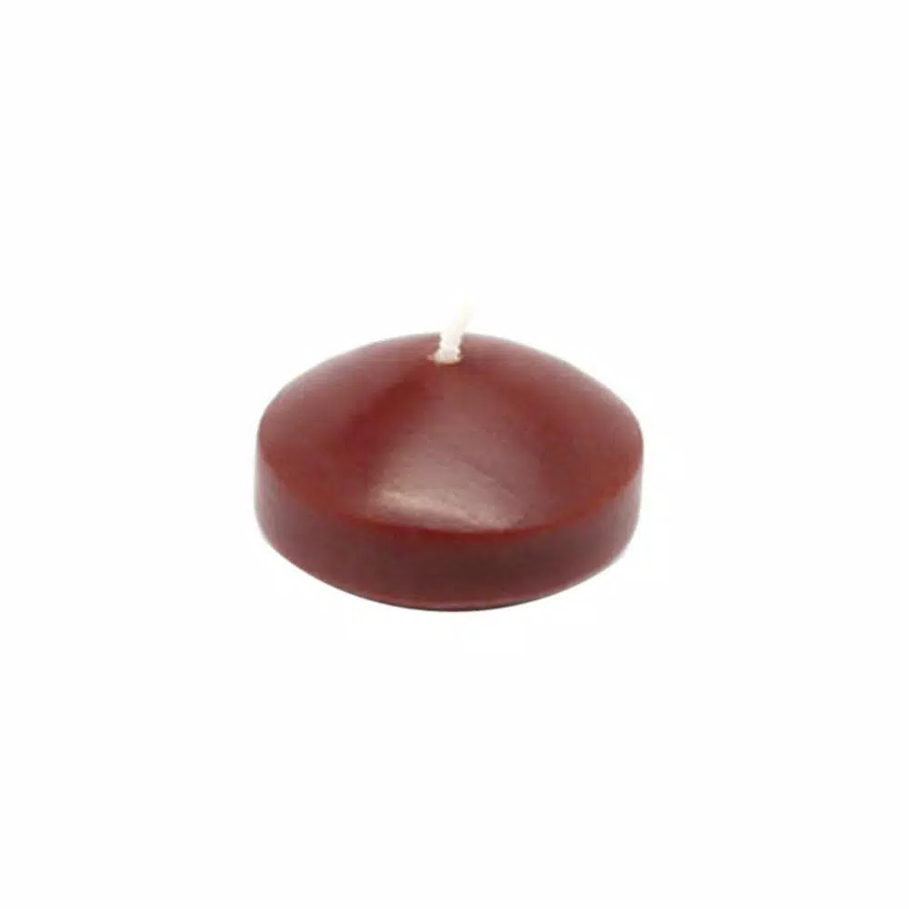 Zest Candle 1.75 In. Brown Floating Candles (Box Of 24) 1 Zest Candle 1.75 In. Brown Floating Candles (Box Of 24)